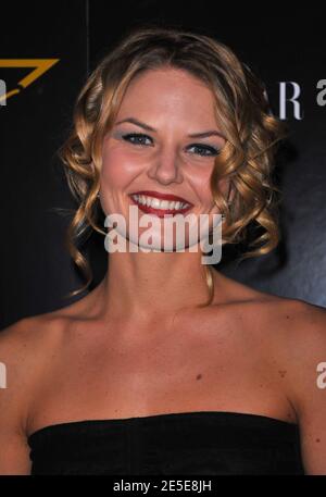 Schauspielerin Jennifer Morrison nimmt am 9. November 2008 an der Hollywood Domino Spieleinführung Teil, die der Art of Elysium im Edison Ballroom in New York City, USA, zugute kommt. Foto von Gregorio Binuya/ABACAUSA.COM (im Bild: Jennifer Morrison) Stockfoto