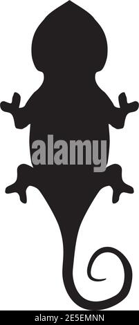 Chameleon Tier Logo Design Vektor Vorlage Stock Vektor