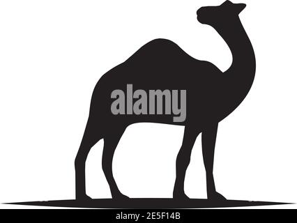 Camel Tier Logo Design Vektor Vorlage Stock Vektor