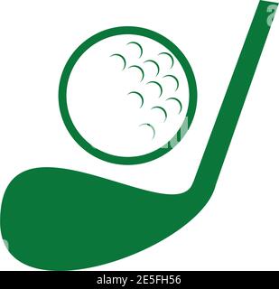 Golf Club Symbol Logo Design Inspiration Vektor Vorlage Stock Vektor