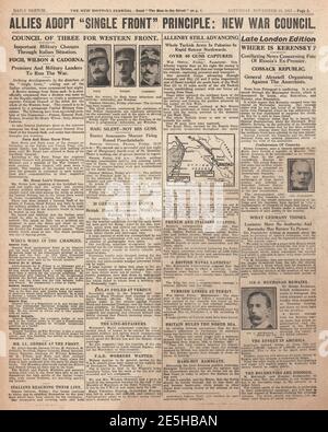 1917 Die Mirror Rapallo Konferenz Stockfoto