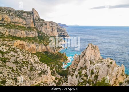 Dezember 2019. Calanques Nationalpark, Südfrankreich. Quelle: Vuk Valcic / Alamy Stockfoto