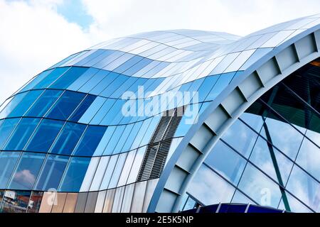 The Sage Concert Hall, Gateshead Quays, Newcastle upon Tyne, Tyneside, Nordostengland, VEREINIGTES KÖNIGREICH Stockfoto