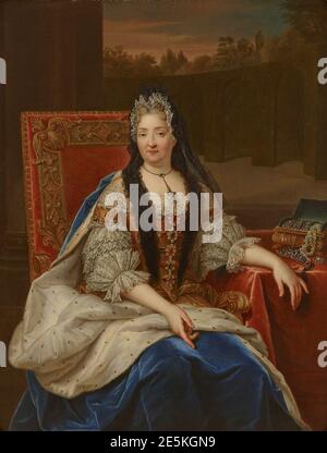 Mignard - Madame de Ventadour. Stockfoto