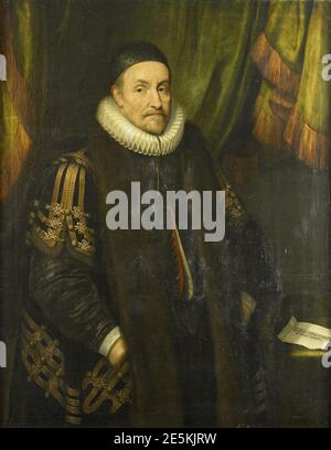 Portret van Willem I (1533-84), prins van Oranje, genaamd Willem de Zwijger Stockfoto