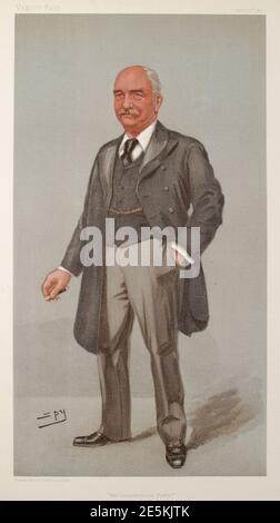 Richard William Evelyn Middleton Vanity Fair 18 April 1901. Stockfoto