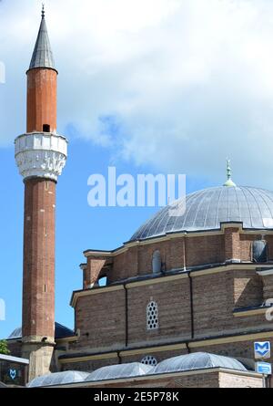 Banya Bashi Moschee im Stadtzentrum von Sofia, Bulgarien Stockfoto