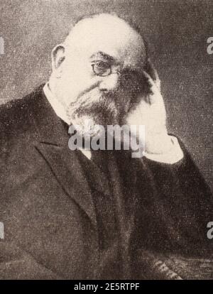 Robert Koch. Heinrich Hermann Robert Koch (11. Dezember 1843 – 27. Mai 1910) war deutscher Arzt und Mikrobiologe. Stockfoto