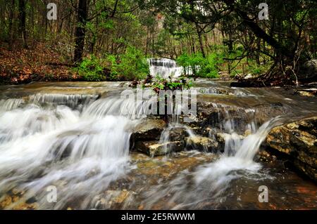 Monte Sano Wasserfall Stockfoto