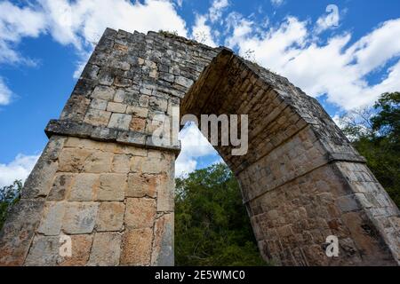 Kabah Arch, Mexiko Stockfoto