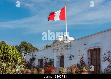 Museo Rafael Larco in Lima, Peru. Stockfoto