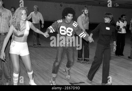 Booby hegies an den Flossen, 1978 Stockfoto