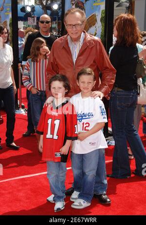 Los Angeles, USA. April 2006. 13 KingLarry kids036 Credit: Tsuni/USA/Alamy Live News Stockfoto