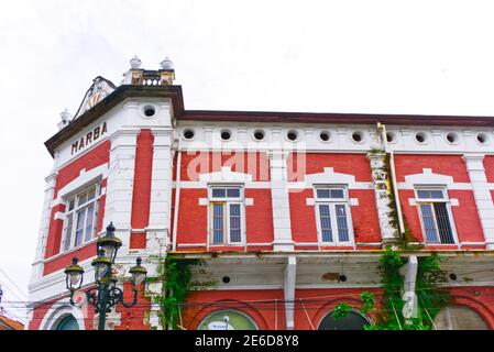 Semarang, Indonesien - 21. Januar 2021: Altes Gebäude in Kota Lama (Altstadt) Semarang, zentraler Java, indonesien Stockfoto