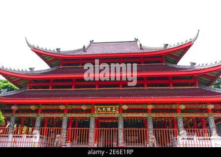 Semarang, Indonesien - 21. Januar 2021: Sampokong auch bekannt als Gedung Batu Tempel, ist der älteste chinesische Tempel semarang Stadt, Zentral-java, indonesi Stockfoto