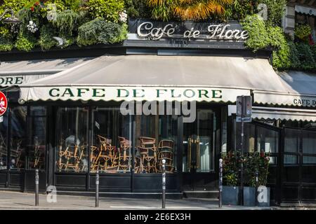 CHAMPAGNE SOCIALISTS STANDORTE IN PARIS Stockfoto