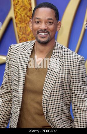 09. Mai 2019 - London, England, UK - Aladdin European Gala, Odeon Luxe, Leicester Square - Red Carpet Arrivals Fotoausstellungen: Will Smith Stockfoto