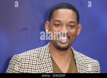 09. Mai 2019 - London, England, UK - Aladdin European Gala, Odeon Luxe, Leicester Square - Red Carpet Arrivals Fotoausstellungen: Will Smith Stockfoto