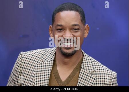 09. Mai 2019 - London, England, UK - Aladdin European Gala, Odeon Luxe, Leicester Square - Red Carpet Arrivals Fotoausstellungen: Will Smith Stockfoto