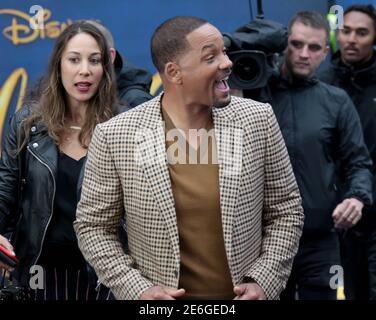 09. Mai 2019 - London, England, UK - Aladdin European Gala, Odeon Luxe, Leicester Square - Red Carpet Arrivals Fotoausstellungen: Will Smith Stockfoto