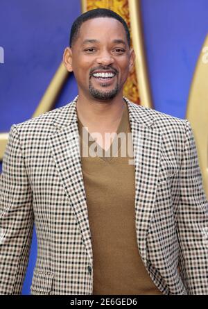09. Mai 2019 - London, England, UK - Aladdin European Gala, Odeon Luxe, Leicester Square - Red Carpet Arrivals Fotoausstellungen: Will Smith Stockfoto
