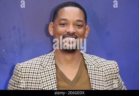 09. Mai 2019 - London, England, UK - Aladdin European Gala, Odeon Luxe, Leicester Square - Red Carpet Arrivals Fotoausstellungen: Will Smith Stockfoto