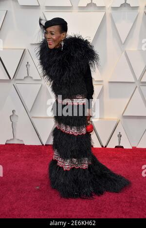 Los Angeles, USA. Februar 2019. Cicely Tyson beim Spaziergang auf dem roten Teppich bei der 91st Academy Awards Oscars Zeremonie im Dolby Theater im Hollywood & Highland Center in Los Angeles, Kalifornien am 24. Februar 2019. (Foto: Sthanlee Mirador/Sipa USA) Quelle: SIPA USA/Alamy Live News Stockfoto