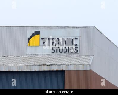 Titanic Studios Belfast Bild Mal McCann Stockfoto