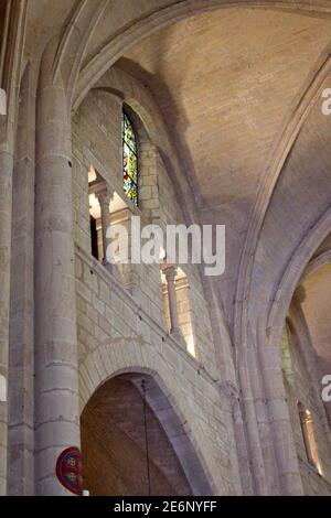 Das Innere der Kathedrale des heiligen Grabes Stockfoto