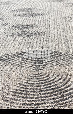 Japanischer Zen Rock Garten am Tofuku-ji Tempel Stockfoto