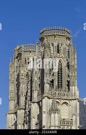 Frankreich, Meurthe et Moselle, Toul, Saint Etienne de Toul Kathedrale im spätgotischen Stil (13. Jahrhundert) Stockfoto