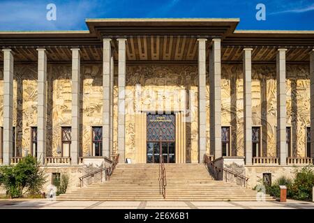 Frankreich, Paris, Palais de la Porte Doree, Aquarium Topicale, Art déco-Stil Stockfoto