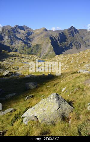 Frankreich, Ariege, Couserans Region, Mont Valier Trek Stockfoto