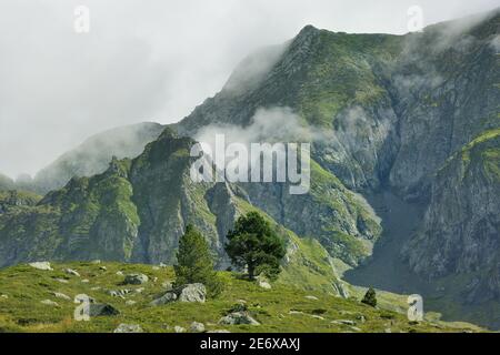 Frankreich, Ariege, Couserans Region, Mont Valier Trek Stockfoto