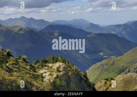 Frankreich, Ariege, Couserans Region, Mont Valier Trek Stockfoto