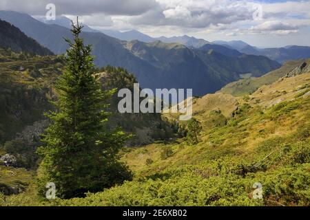 Frankreich, Ariege, Couserans Region, Mont Valier Trek Stockfoto