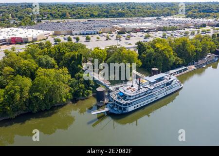General Jackson Showboat, Cumberland River, Opry Mills Mall, Nashville, TN, USA Stockfoto