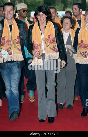 Prinzessin Stephanie von Monaco nimmt am 21. Januar 2007 am 31. Internationalen Zirkusfestival Monte-Carlo in Monaco Teil. Foto von Nebinger-Orban/ABACAPRESS.COM Stockfoto