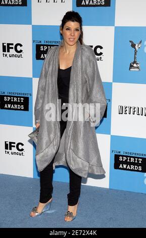 Marisa Tomei nimmt am 24. Februar 2007 an den Film Independent's Spirit Awards 2007 in Santa Monica, CA, USA Teil. Foto von Lionel Hahn/ABACAPRESS.COM Stockfoto