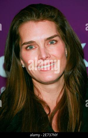Brooke Shields nimmt am 1. März 2007 am Reebok Celebration of the 25th Anniversary of the Freestyle Collection im Culture Club in New York City, NY, USA Teil. Foto von Gerald Holubowicz/ABACAPRESS.COM Stockfoto