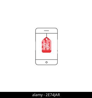 Online-shopping-Konzept Stock Vektor