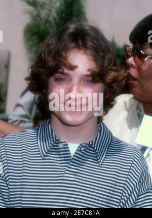 Universal City, California, USA 5. Mai 1996 Schauspieler Elijah Wood besucht Universal Pictures' 'Flipper' Premiere am 5. Mai 1996 im Cineplex Odeon Unversal City Cinemas in Universal City, California, USA. Foto von Barry King/Alamy Stockfoto Stockfoto