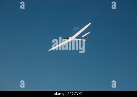 Fliegen mit der Gliding Federation of Australia und der Melbourne Segelflugclub Stockfoto