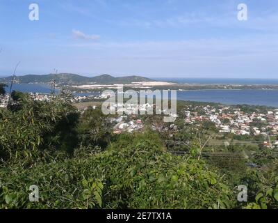 Vista Lagoa da Conceição - Florianópolis SC Brasilien Stockfoto