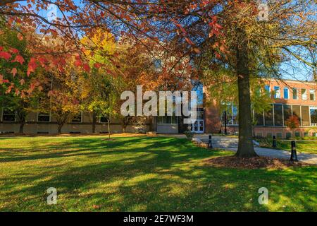 COLUMBUS, OH, USA -7. NOVEMBER: Drinko Hall, Moritz College of Law an der Ohio State University am 7. November 2020 in Columbus, Ohio. Stockfoto