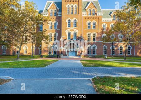 COLUMBUS, OH, USA - 7. NOVEMBER: Universitätshalle am Oval am 7. November 2020 an der Ohio State University in Columbus, Ohio. Stockfoto