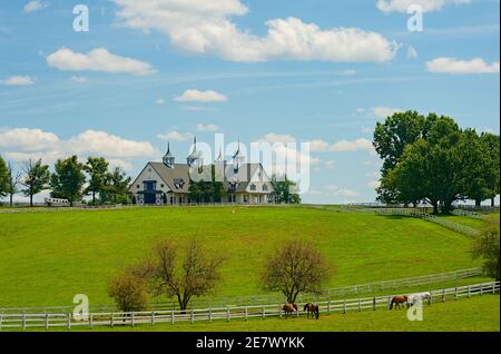 Manchester Scheune in Lexington Kentucky Stockfoto