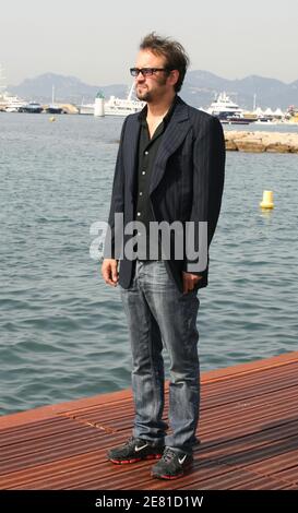 Schauspieler Vincent Perez posiert für die Medien bei der Fotoschau für seinen neuen Film 'Arn-Tempelriddaren', der am 22. Mai 2007 im Majestic Hotel während der 60. Internationalen Filmfestspiele in Cannes, Frankreich, stattfand. Foto von Denis Guignebourg/ABACAPRESS.COM Stockfoto