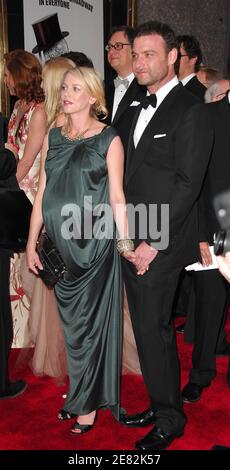 Die Schauspieler Naomi Watts und Liev Schreiber nehmen an den Tony Awards 2007 Teil, die am 10. Juni 2007 in der Radio City Hall in New York City, NY, USA, verliehen werden. Foto von Gregorio Binuya/ABACAPRESS.COM Stockfoto