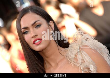 "mingan Fox nimmt an der Premiere von Paramount Pictures ''Transformers'' im Mann Village Theater in Westwood, Los Angeles, USA, am 27. Juni 2007 Teil. Foto von Lionel Hahn/ABACAPRESS.COM' Stockfoto